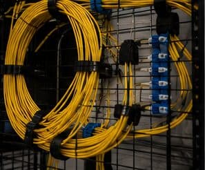 Fiber distribution enclosure and splicing by Evotech IT LLC, Houston TX