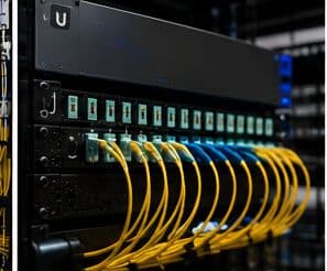 Fiber optic patch panel termination — Evotech IT LLC, Houston area