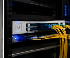 Fiber optic patch panel termination — Evotech IT LLC, Houston area