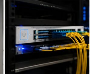 Fiber optic patch panel termination — Evotech IT LLC, Houston area