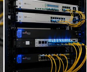 Fiber optic patch panel termination — Evotech IT LLC, Houston area